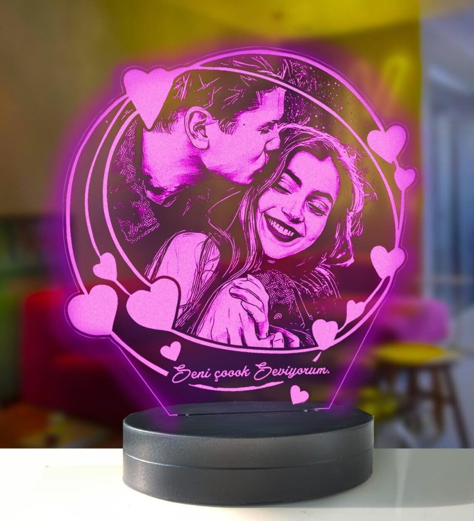 3D Photo Lamp