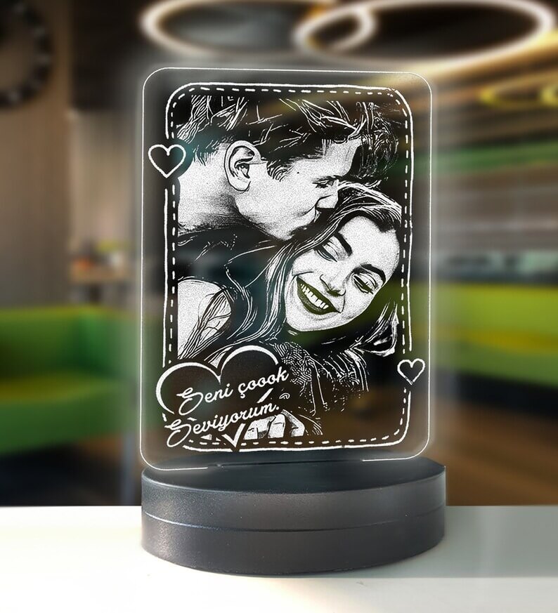3D Photo Lamp