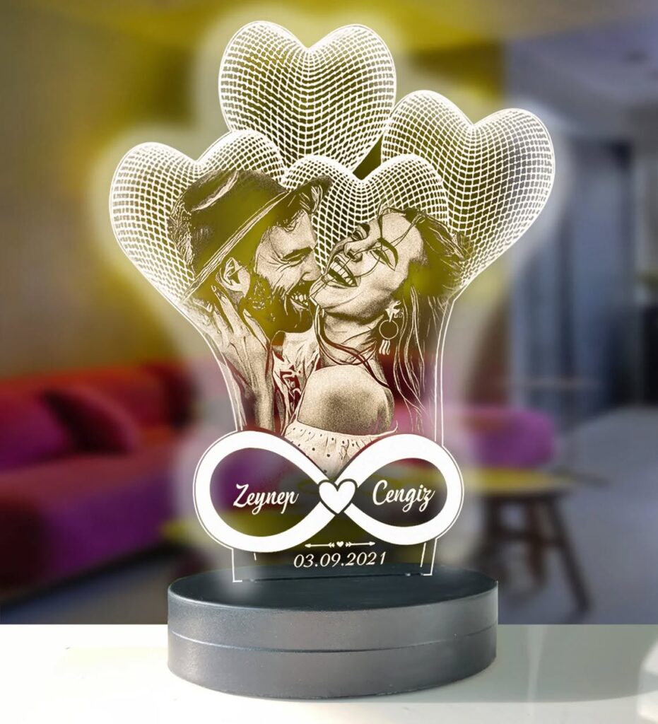 3D Photo Lamp